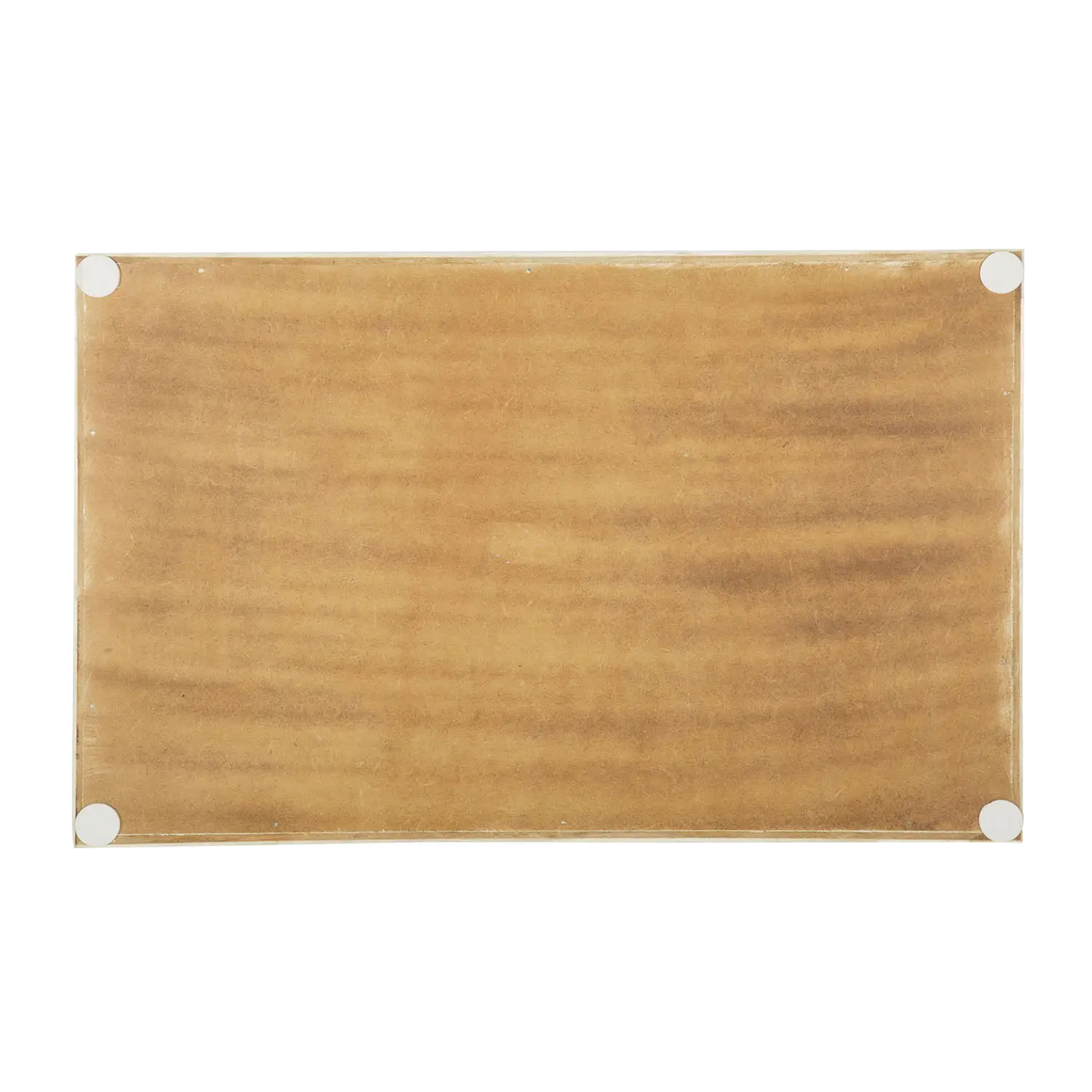 Decorative Trays Plain White Pattern Bone Inlay Collection in 2 Sizes
