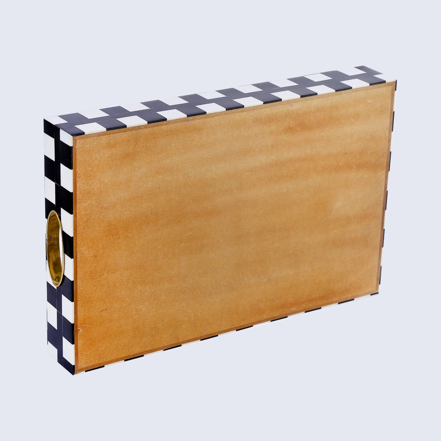 Decorative Trays Optique Pixel Pattern Resin Inlay Collection in 11x17