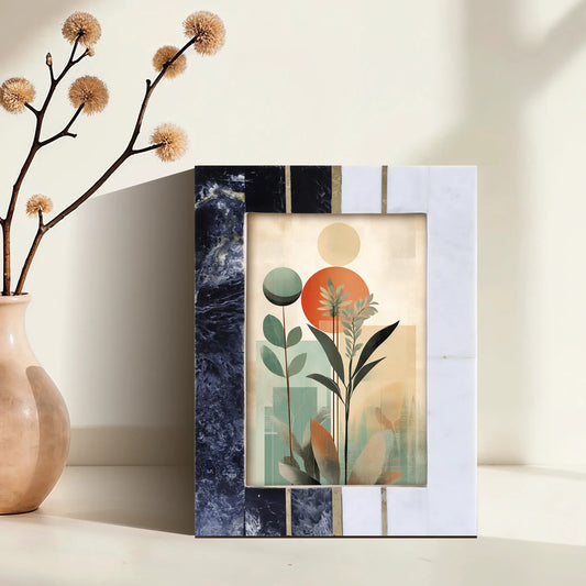 Picture Frames West Coast Ventura Pattern Bone & Resin Inlay Collection in 2 Sizes – Wholesale picture frames